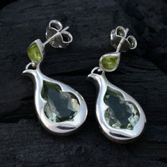 Multi-Turkish-Eva-Toi-et-Moi-Stud-multicolor-92.5-Silver-Earring