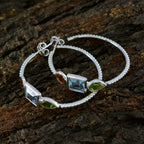 Multi-Mexican-Sophia-Trilogy-Stud-multicolor-Silver-Earring