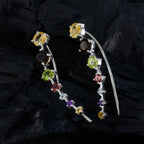 Multi-Mexican-Seo-yeon-multiple-EarCuff-multicolor-Sterling-Silver-Earring
