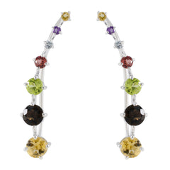 Multi-Mexican-Seo-yeon-multiple-EarCuff-multicolor-Sterling-Silver-Earring