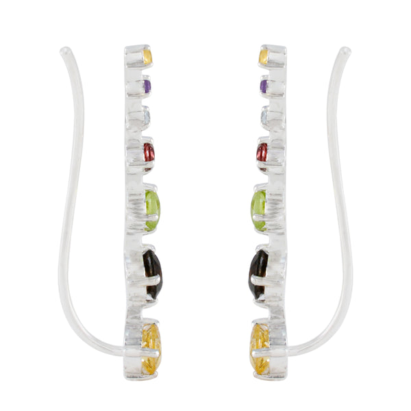 Multi-Mexican-Seo-yeon-multiple-EarCuff-multicolor-Sterling-Silver-Earring