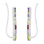 Multi-American-Amanda-multiple-EarCuff-multicolor-92.5-Silver-Earring