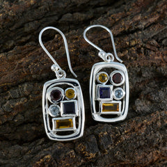 Multi-German-Clara-Penta-Dangle-multicolor-92.5-Silver-Earring