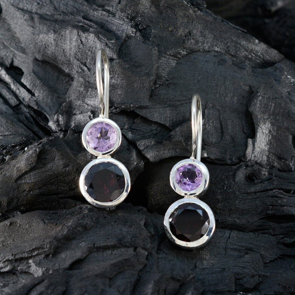 Multi-Spanish-Rebeca-Toi-et-Moi-Dangle-multicolor-925-Sterling-Silver-Earring