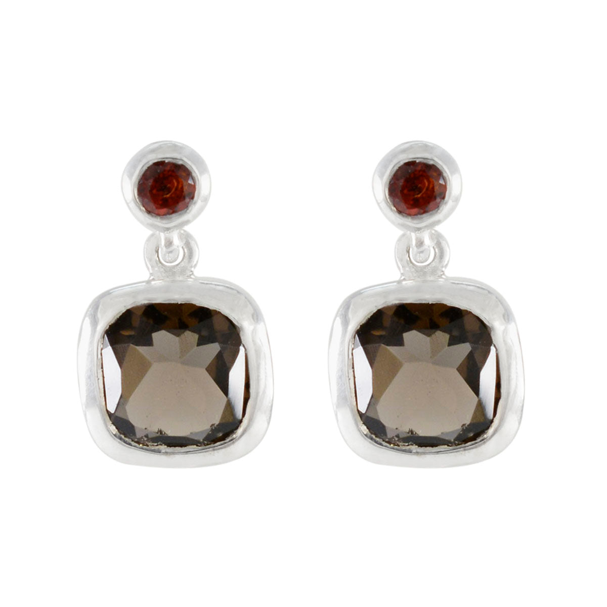 Multi-Turkish-Agnes-Toi-et-Moi-Stud-multicolor-925-Silver-Earring