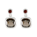 Multi-Turkish-Agnes-Toi-et-Moi-Stud-multicolor-925-Silver-Earring