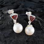 Multi-Italian-Aisha-Toi-et-Moi-Stud-multicolor-925-Sterling-Silver-Earring