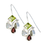 Multi-Russian-Xiu-multiple-Dangle-multicolor-925-Sterling-Silver-Earring