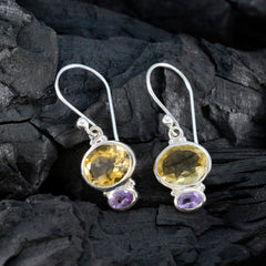 Multi-American-Fernanda-multiple-Dangle-multicolor-Sterling-Silver-Earring