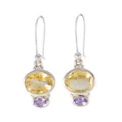 Multi-American-Fernanda-multiple-Dangle-multicolor-Sterling-Silver-Earring