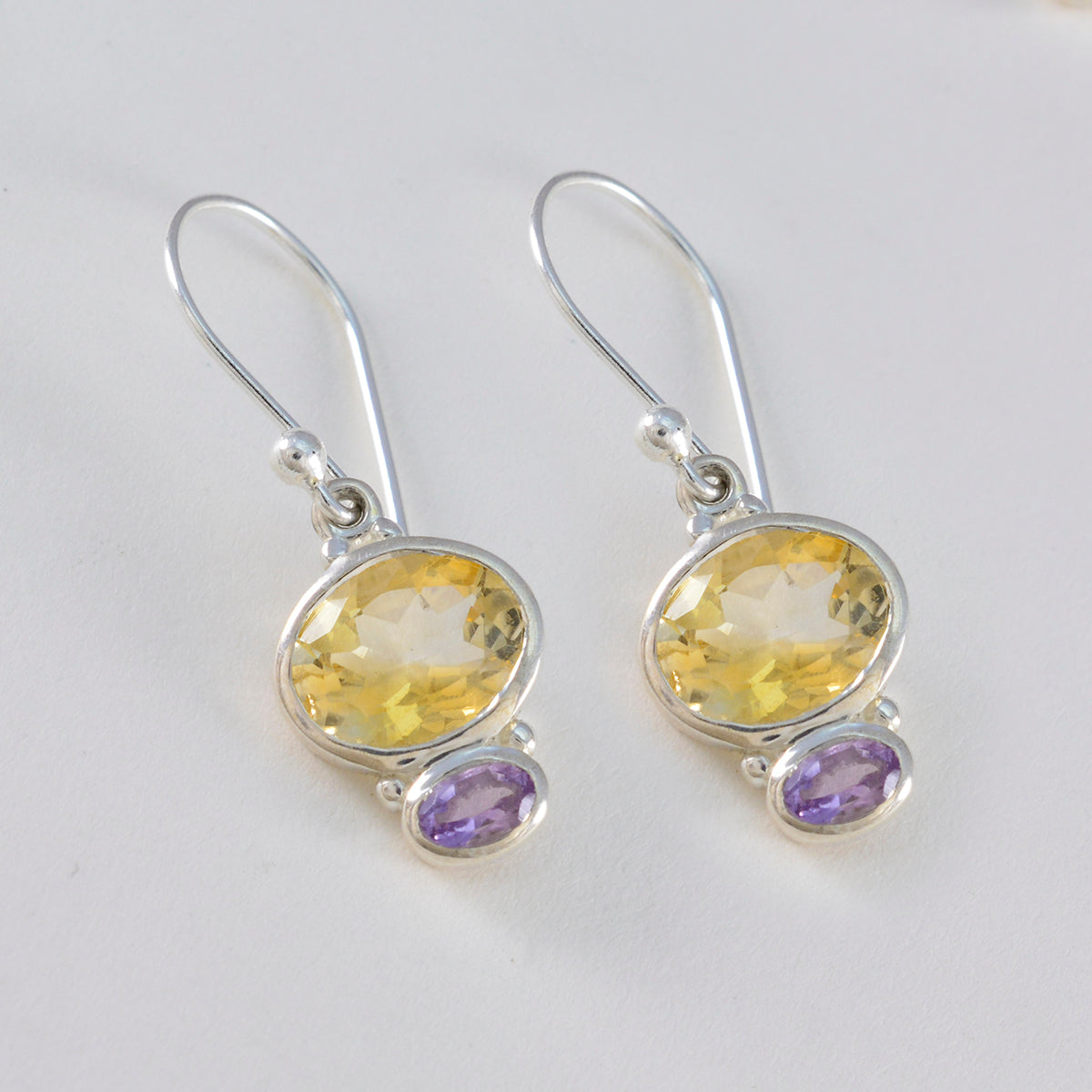 Multi-American-Fernanda-multiple-Dangle-multicolor-Sterling-Silver-Earring