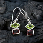 Multi-American-Micaela-multiple-Dangle-multicolor-925-Silver-Earring