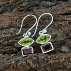 Multi-American-Micaela-multiple-Dangle-multicolor-925-Silver-Earring