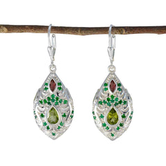 Tourmaline-Egyptian-Evelyn-multiple-Dangle-multicolor-925-Silver-Earring