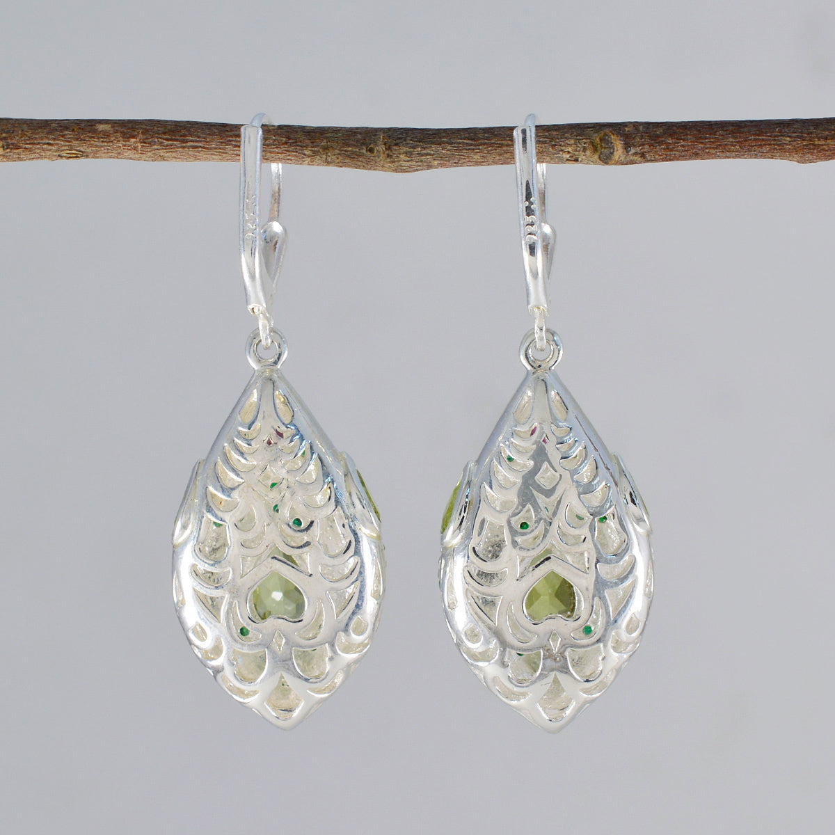 Tourmaline-Egyptian-Evelyn-multiple-Dangle-multicolor-925-Silver-Earring