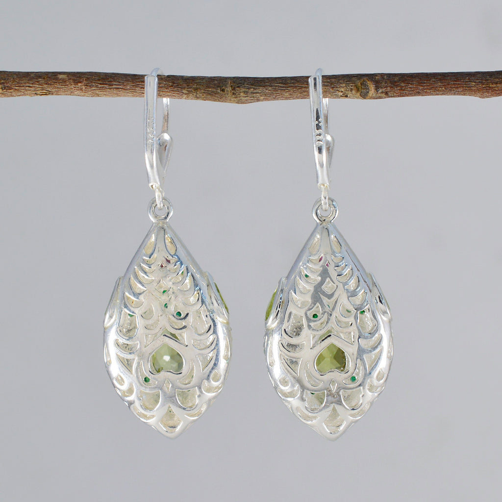 Tourmaline-Egyptian-Evelyn-multiple-Dangle-multicolor-925-Silver-Earring