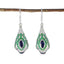 Multi-American-Yuki-multiple-Dangle-multicolor-92.5-Silver-Earring
