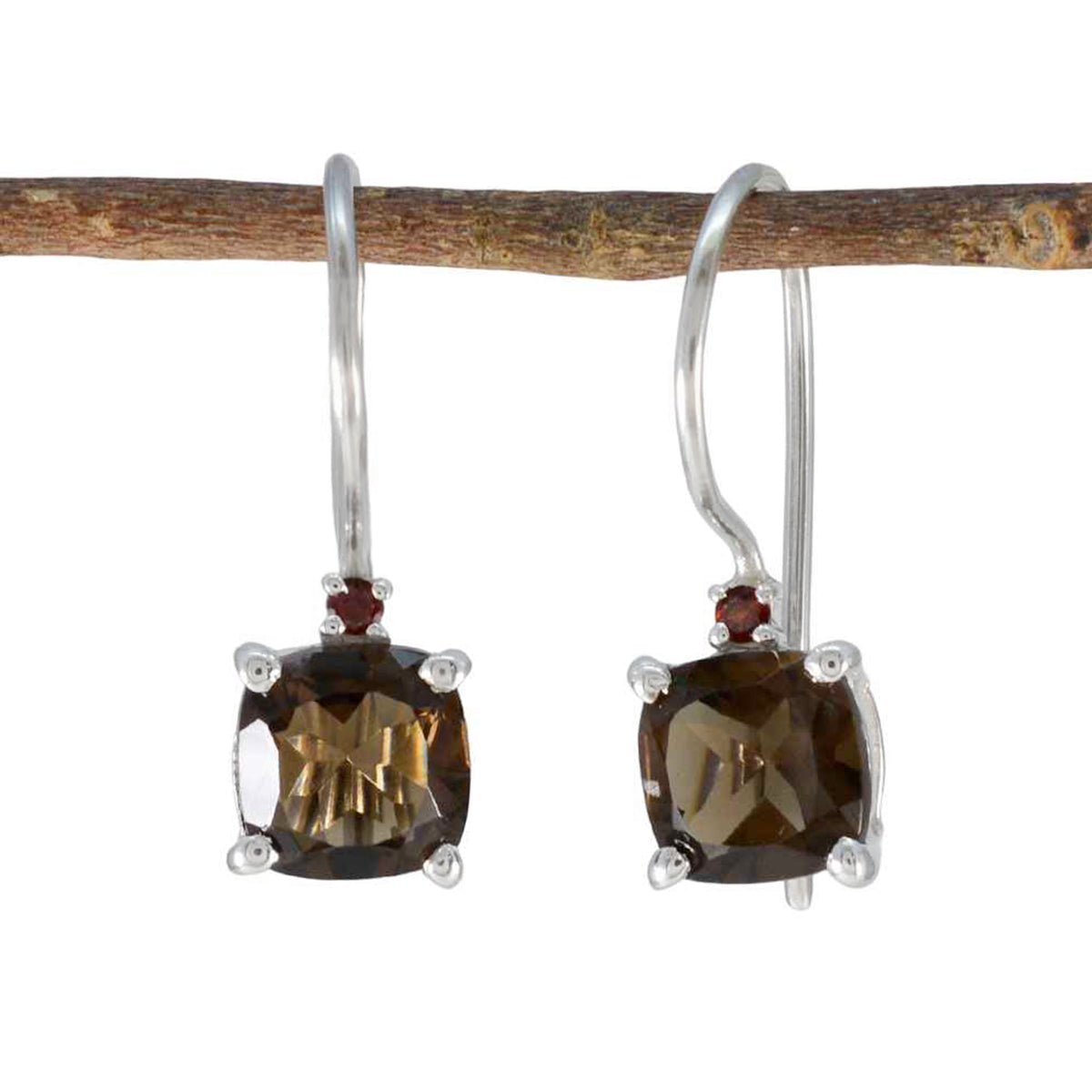 Multi-Japanese-Agustina-multiple-Dangle-multicolor-Silber-Ohrring Hauptbild