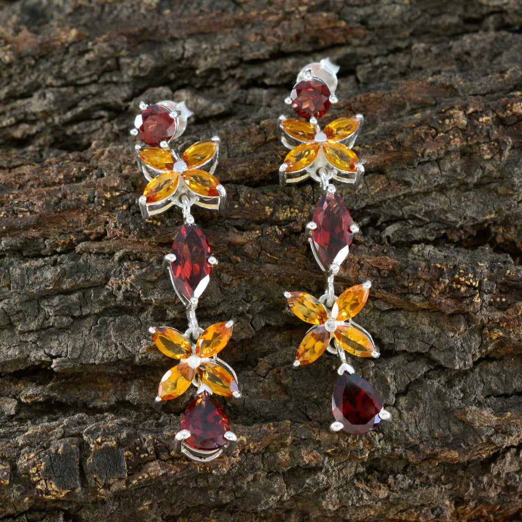 Multi-Middle-Eastern-Camila-multiple-Stud-multicolor-Sterling-Silver-Earring