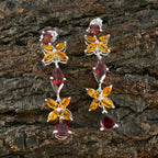 Multi-Middle-Eastern-Camila-multiple-Stud-multicolor-Sterling-Silver-Earring