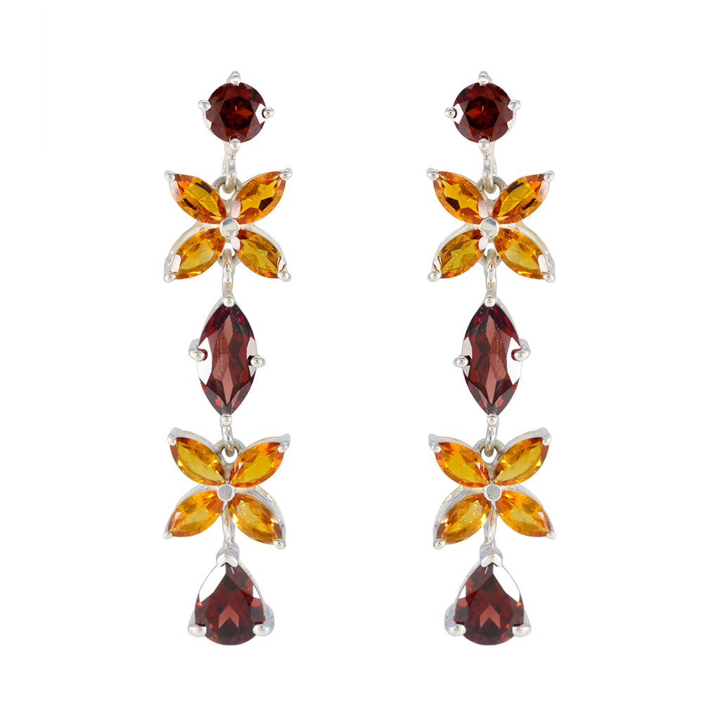 Multi-Middle-Eastern-Camila-multiple-Stud-multicolor-Sterling-Silver-Earring