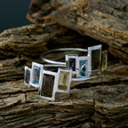 Multi-African-Bruna-multiple-Stud-multicolor-925-Silver-Earring