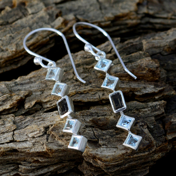 Multi-American-Layla-multiple-Dangle-multicolor-Silver-Earring
