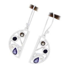 Multi-Korean-Lea-multiple-Dangle-multicolor-925-Sterling-Silver-Earring