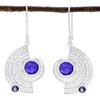 Multi-Italian-Lily-multiple-Dangle-multicolor-92.5-Silver-Earring