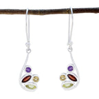 Multi-Turkish-Valentina-quarter-Dangle-multicolor-925-Silver-Earring