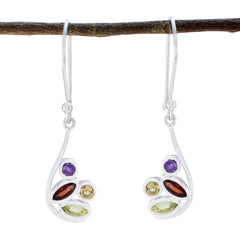 Multi-Turkish-Valentina-quarter-Dangle-multicolor-925-Silver-Earring