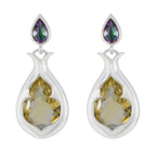 Multi-Italian-Evelyn-Toi-et-Moi-Stud-multicolor-925-Sterling-Silver-Earring