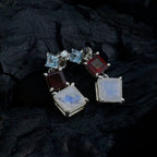 Multi-American-Mei-Trilogy-Stud-multicolor-Sterling-Silver-Earring