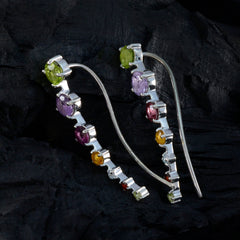 Multi-Australian-Soo-jin-multiple-EarCuff-multicolor-925-Sterling-Silver-Earring