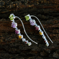 Multi-Australian-Soo-jin-multiple-EarCuff-multicolor-925-Sterling-Silver-Earring