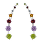 Multi-Australian-Soo-jin-multiple-EarCuff-multicolor-925-Sterling-Silver-Earring