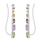 Multi-Australian-Soo-jin-multiple-EarCuff-multicolor-925-Sterling-Silver-Earring