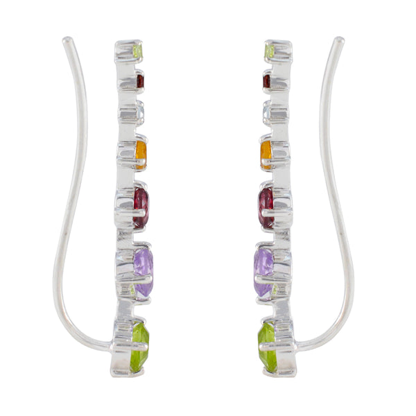 Multi-Australian-Soo-jin-multiple-EarCuff-multicolor-925-Sterling-Silver-Earring