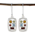 Multi-African-Constanza-Penta-Dangle-multicolor-925-Sterling-Silver-Earring