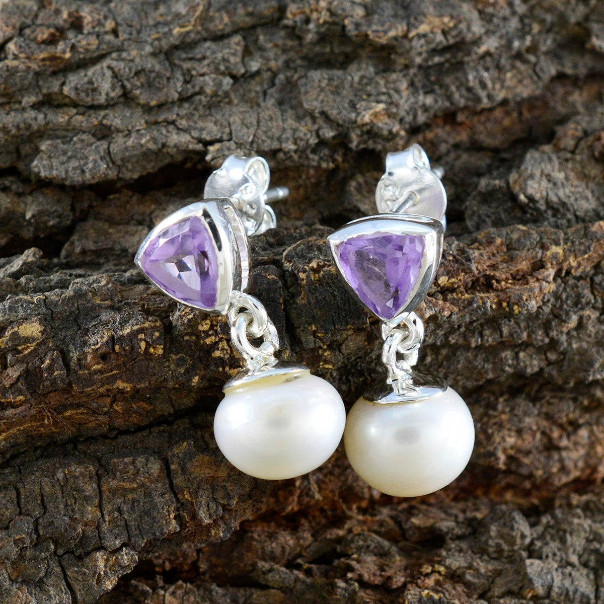 Multi-American-Aiko-multiple-Stud-multicolor-Sterling-Silver-Earring