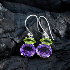 Multi-Latin-American-Hua-multiple-Dangle-multicolor-925-Sterling-Silver-Earring