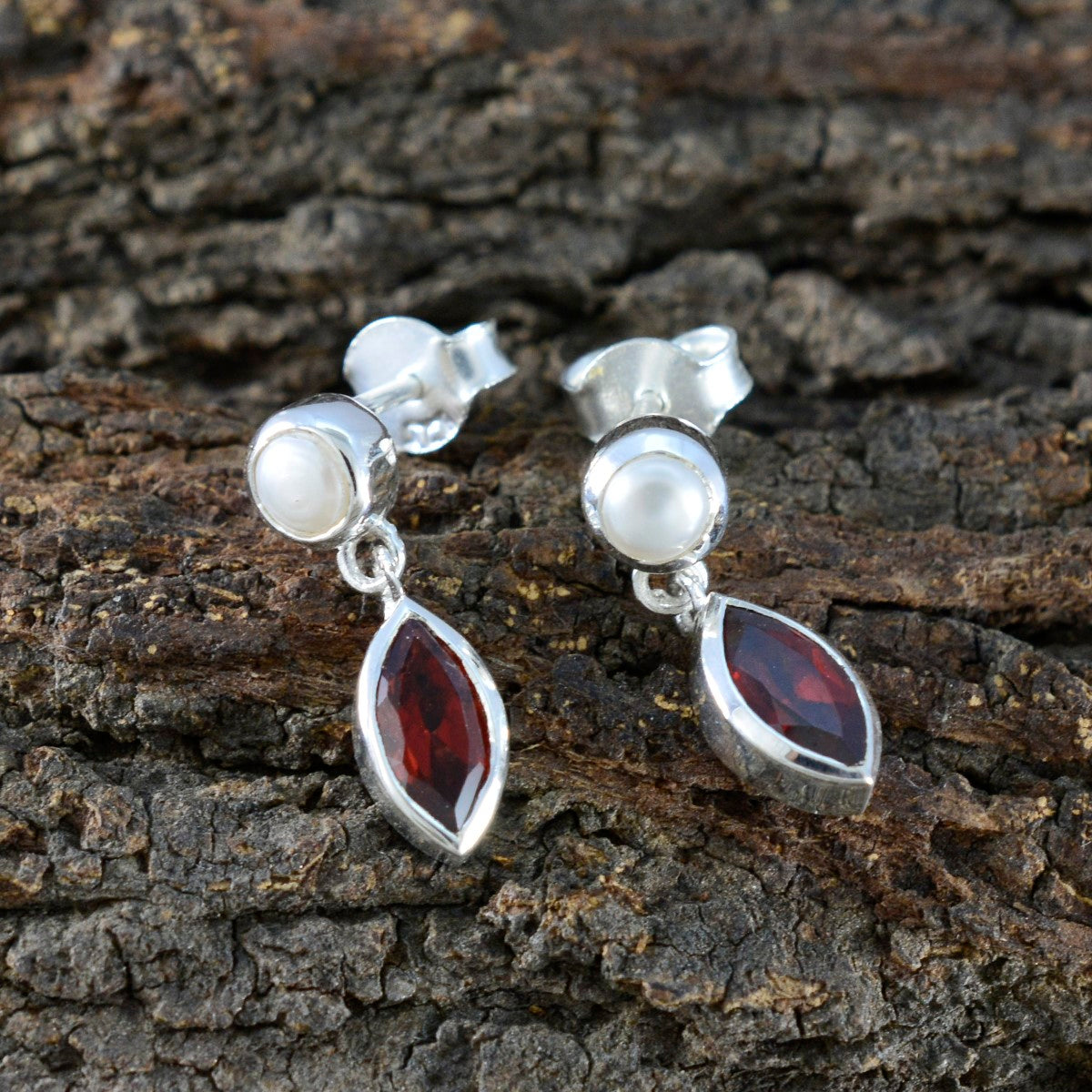 Multi-American-Mei-multiple-Stud-multicolor-925-Silver-Earring