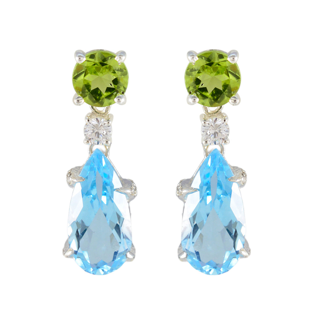Multi-American-Amanda-multiple-Stud-multicolor-92.5-Silver-Earring