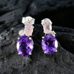 Multi-American-Fernanda-multiple-Stud-multicolor-925-Sterling-Silver-Earring