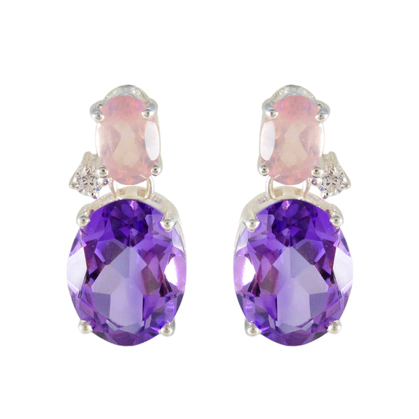 Multi-American-Fernanda-multiple-Stud-multicolor-925-Sterling-Silver-Earring
