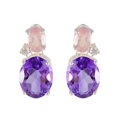 Multi-American-Fernanda-multiple-Stud-multicolor-925-Sterling-Silver-Earring