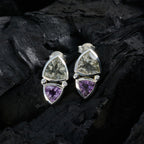 Multi-Russian-Agnes-Toi-et-Moi-Stud-multicolor-92.5-Silver-Earring