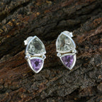 Multi-Russian-Agnes-Toi-et-Moi-Stud-multicolor-92.5-Silver-Earring