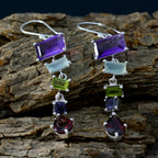 Multi-Mexican-Alice-multiple-Dangle-multicolor-92.5-Silver-Earring