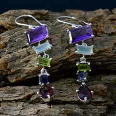 Multi-Mexican-Alice-multiple-Dangle-multicolor-92.5-Silver-Earring